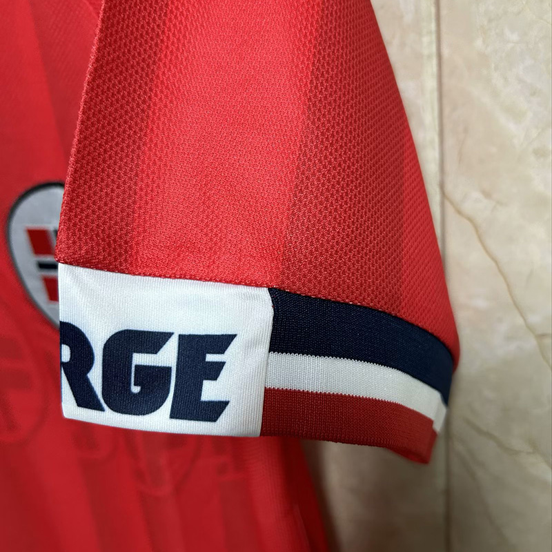 1998-1999 Norway Home Retro Soccer Jersey