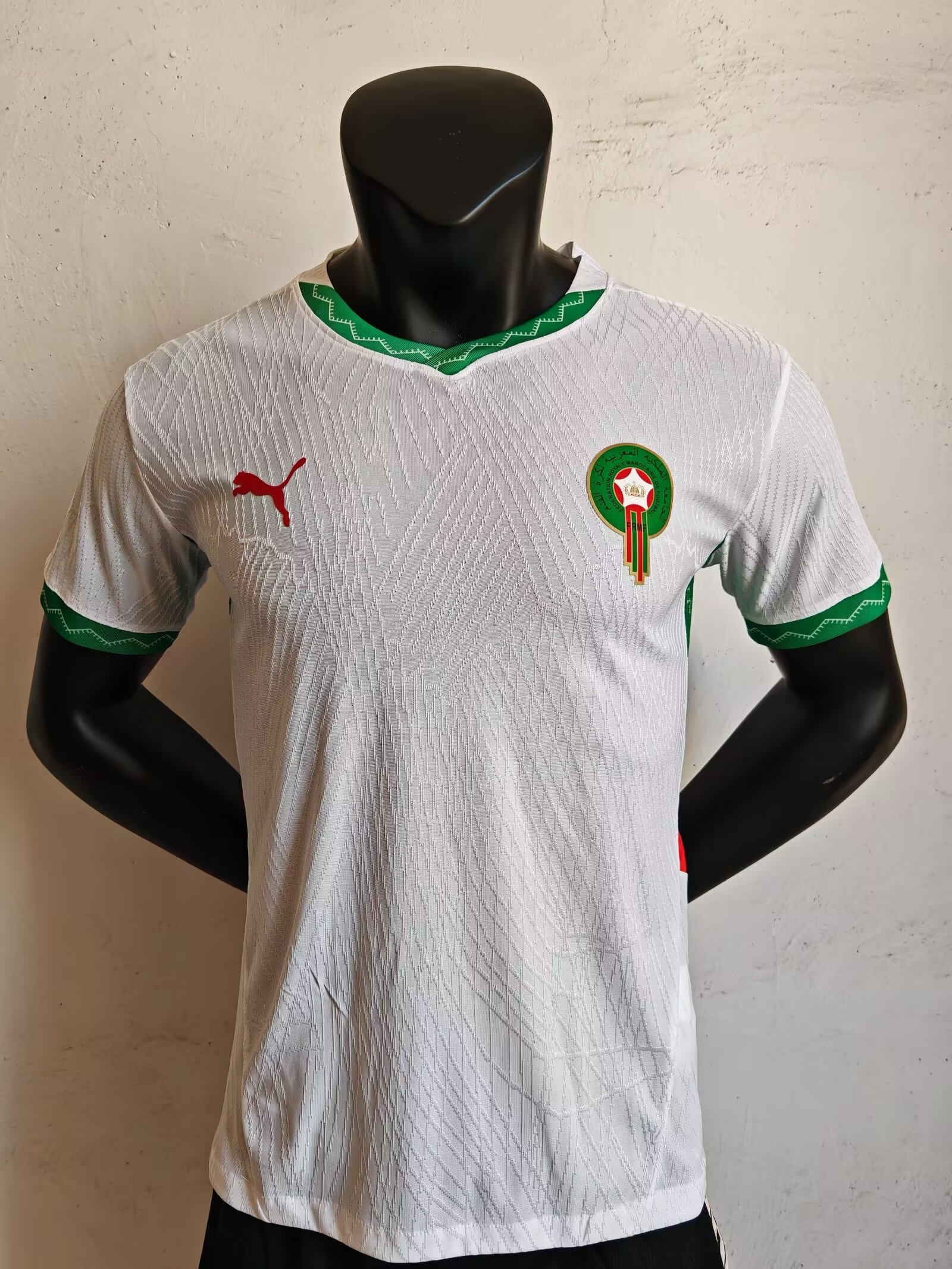 24-25 Morocco Away Player Version Soccer Jersey