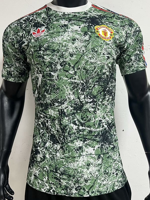 2024 Man Utd Green Joint Edition Player Version...