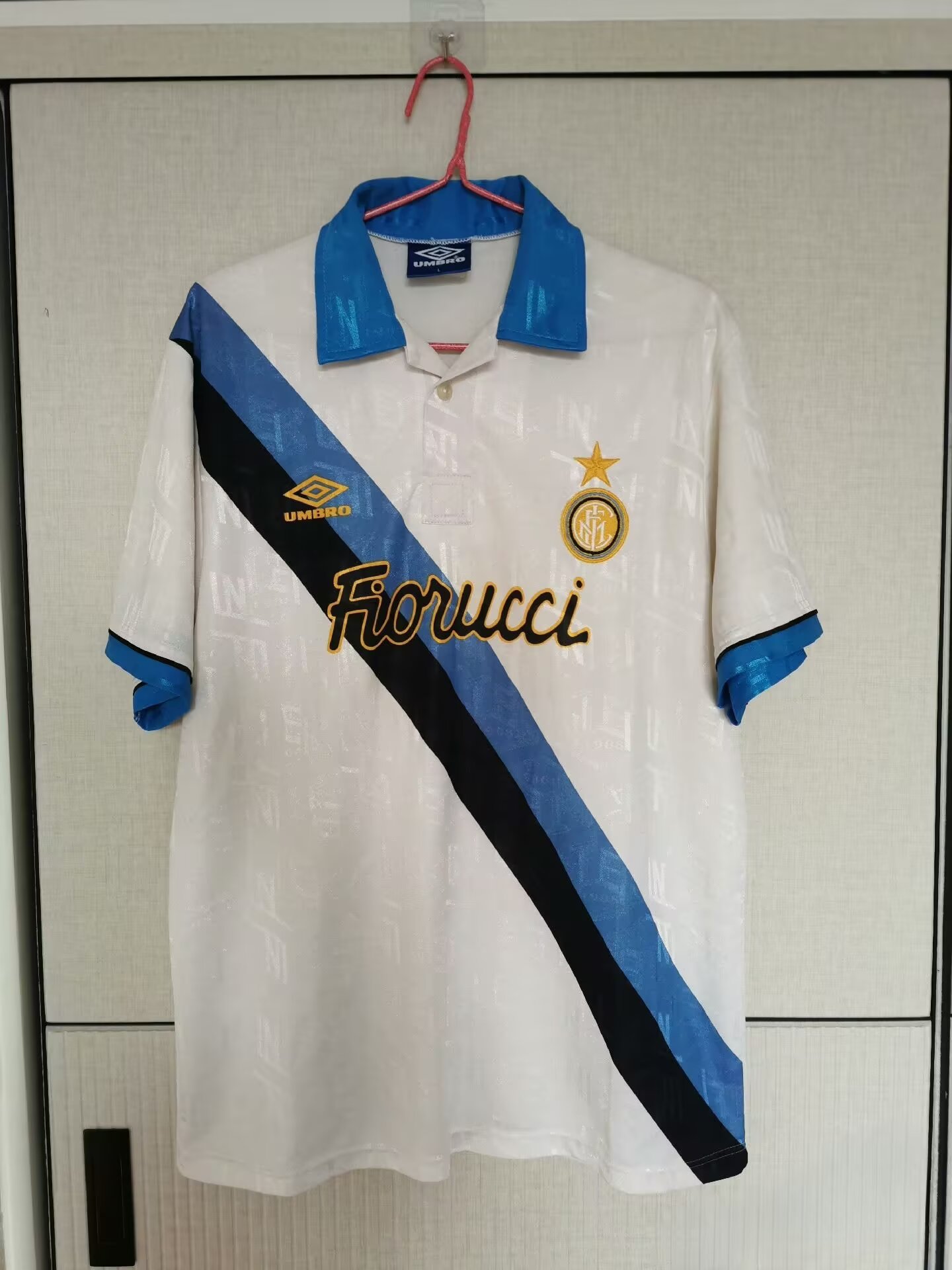 94/95 INT Away Fans 1:1 Retro Soccer Jersey