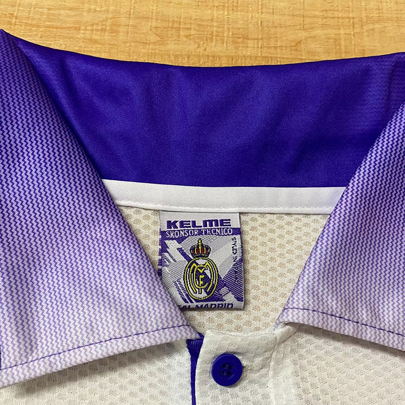 1997-1998 RMA Home Long Sleeve Retro Soccer Jersey (长袖)