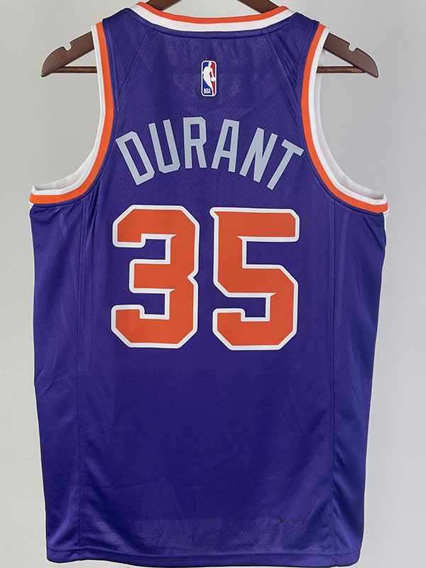 22-23 SUNS DURANT #35 Purple Top Quality Hot Pr...