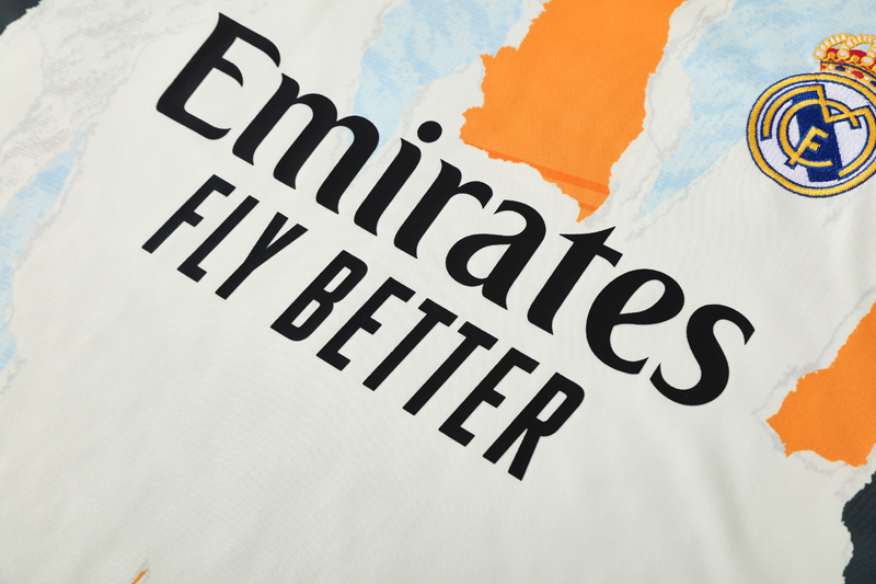 25-26 RMA White Training Short Suit