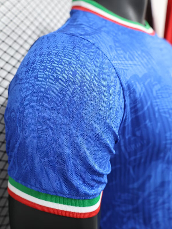 24-25 Italy Blue Special Edition Player Version Soccer Jersey