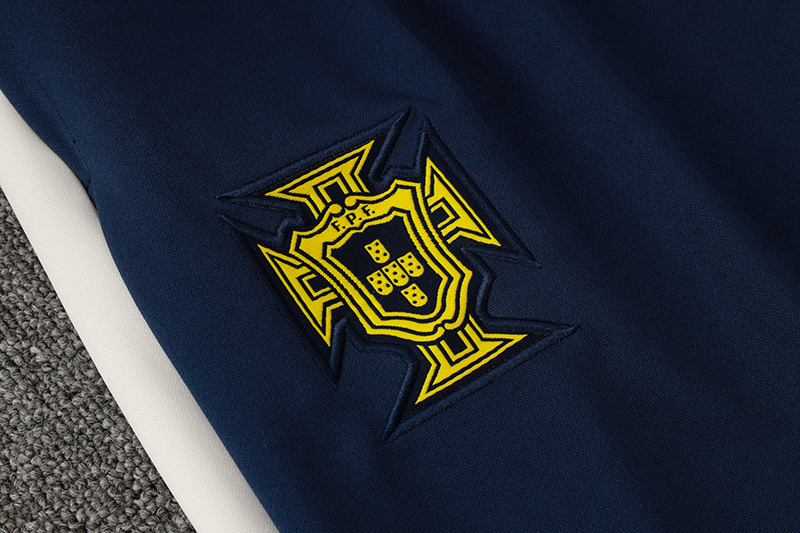 24-25 Portugal Royal blue Half Pull Tracksuit (半拉链)