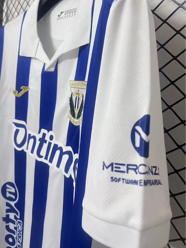 25-26 CD Leganes Home Fans Soccer Jersey
