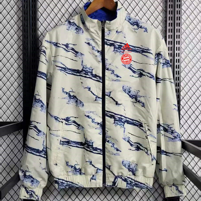 2023 Bayern Blue &Yellow Double Sided Windbreak...