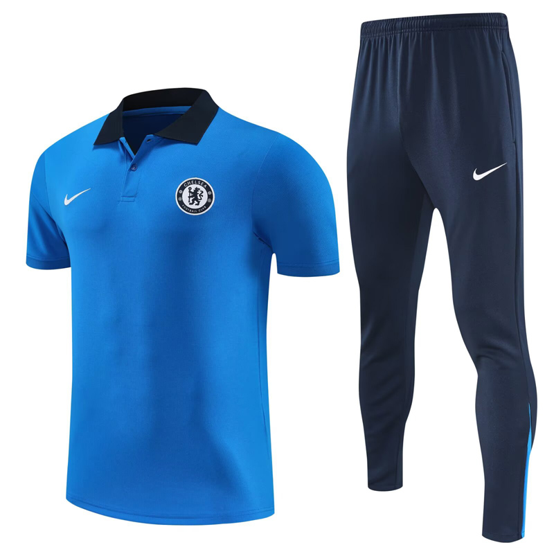 25-26 CHE Fancy blue Polo Tracksuit