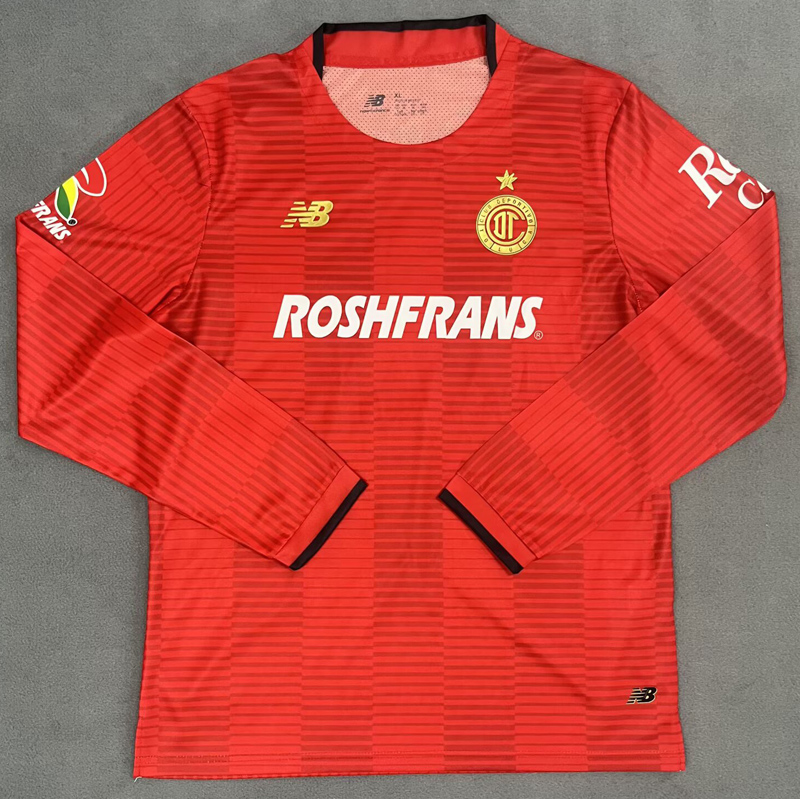 25-26 Toluca Home Long Sleeve Soccer Jersey (长袖)