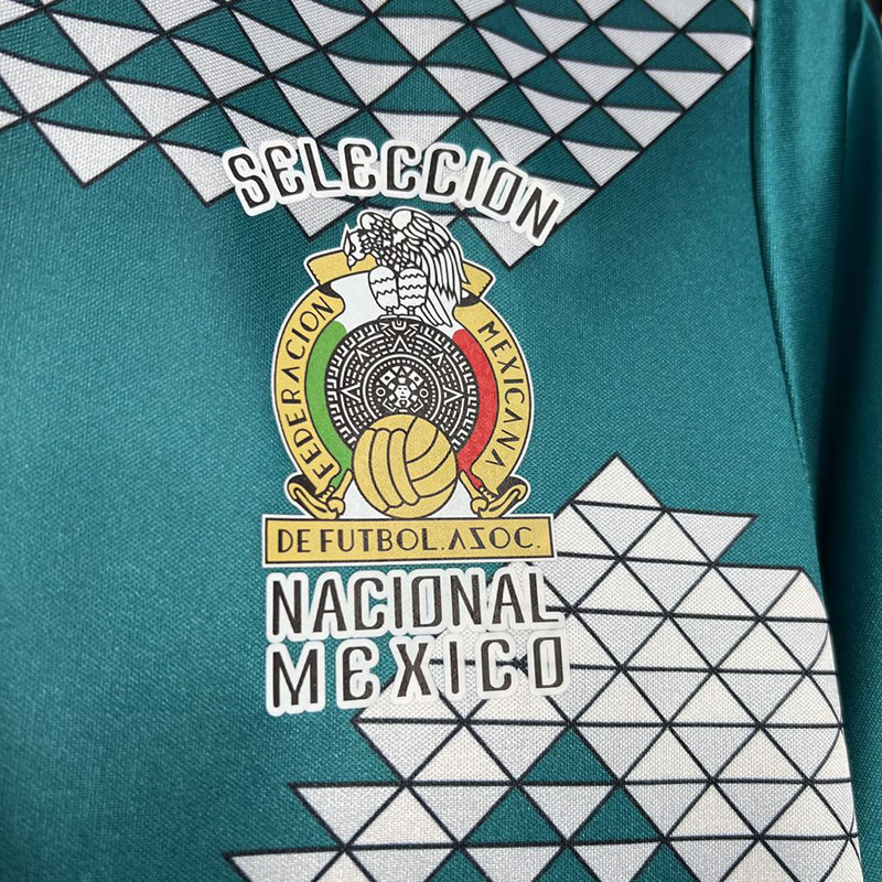 1990 Mexico Home Retro Soccer Jersey