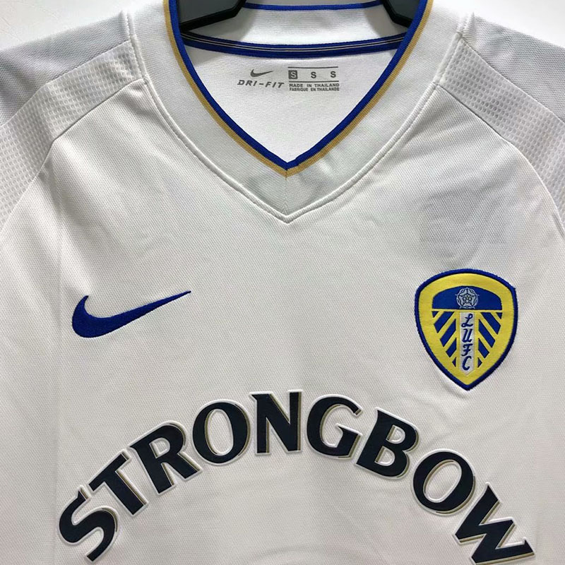 2000-2001 Leeds United Home Retro Soccer Jersey