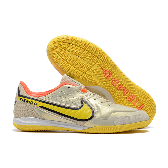 Tiempo Legend 9 TF Soccer Shoes-Khkai/Yellow-7307844