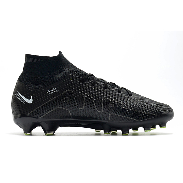 Air Zoom Mercurial Superfly IX Elite AG High Soccer Shoes-Black/Green-8818370