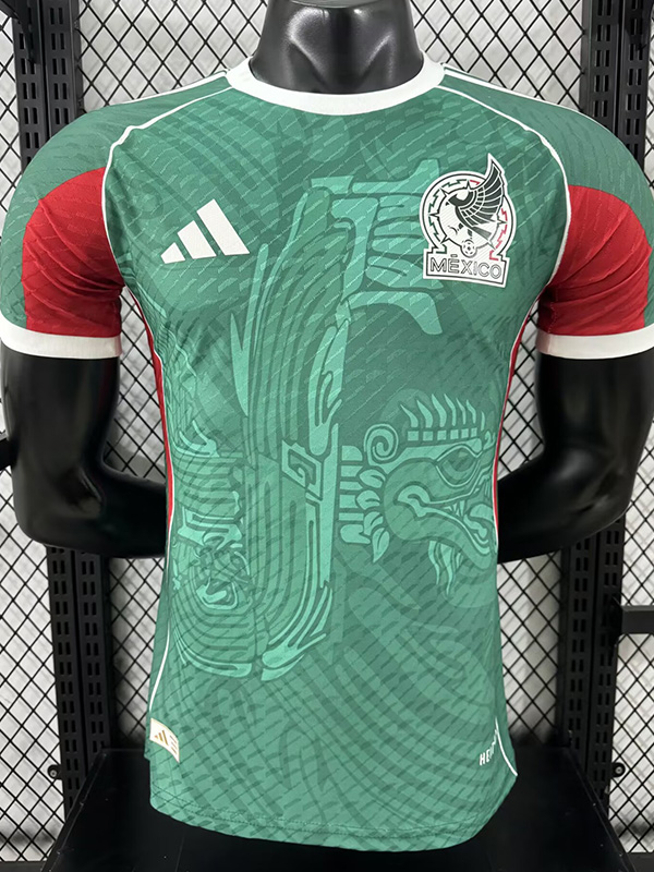 25-26 Mexico Special Edition Green Player Version Soccer Jersey