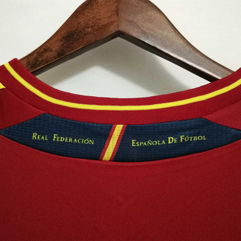 2012 Spain Home Retro Soccer Jersey