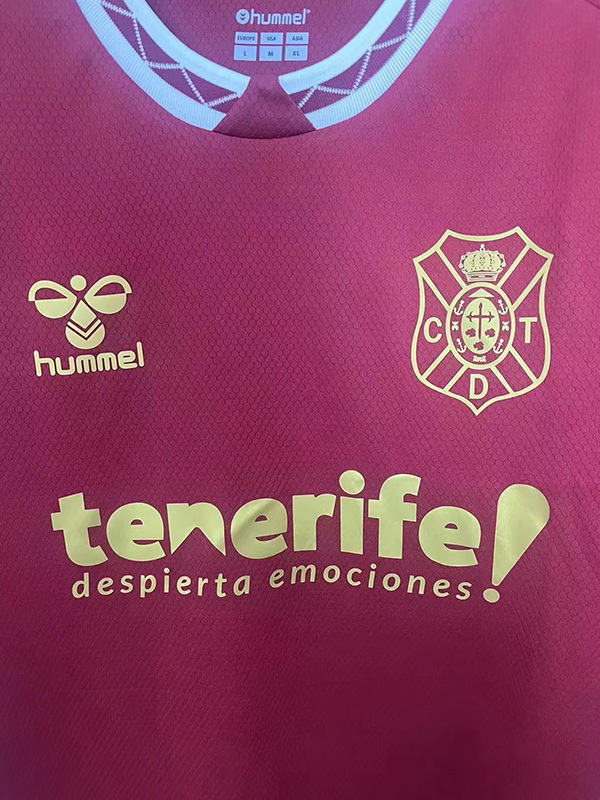 25-26 CD Tenerife Away Fans Soccer Jersey