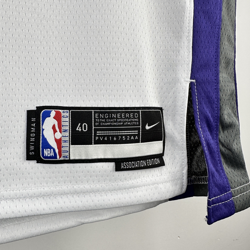 22-23 KINGS SABONIS #10 White Home Top Quality ...