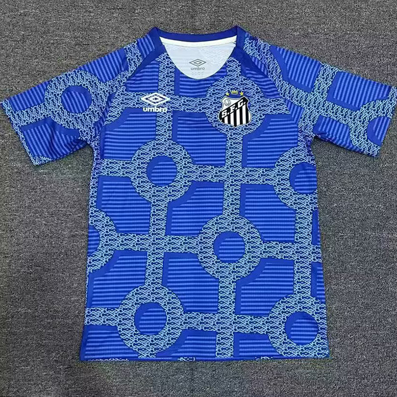 25-26 Santos FC Blue Training shirts