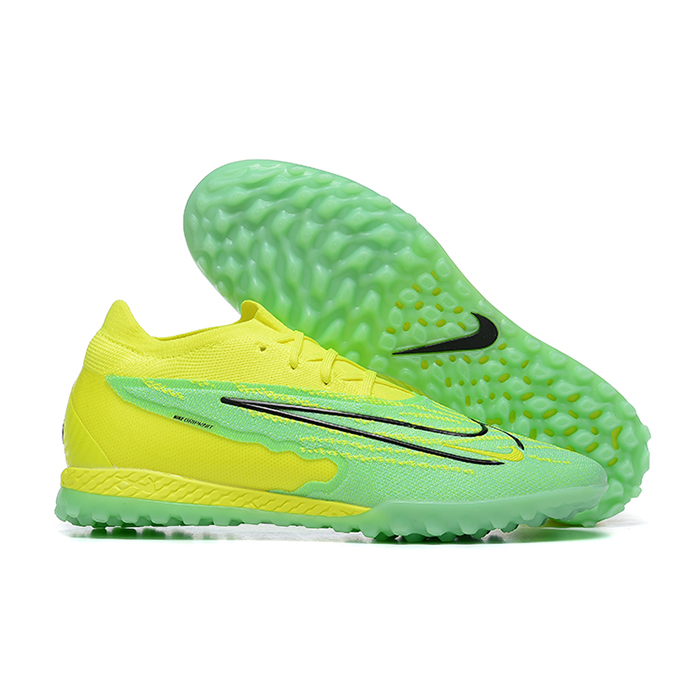 Phantom GX Elite TF Soccer Shoes-Green/Yellow-4754819