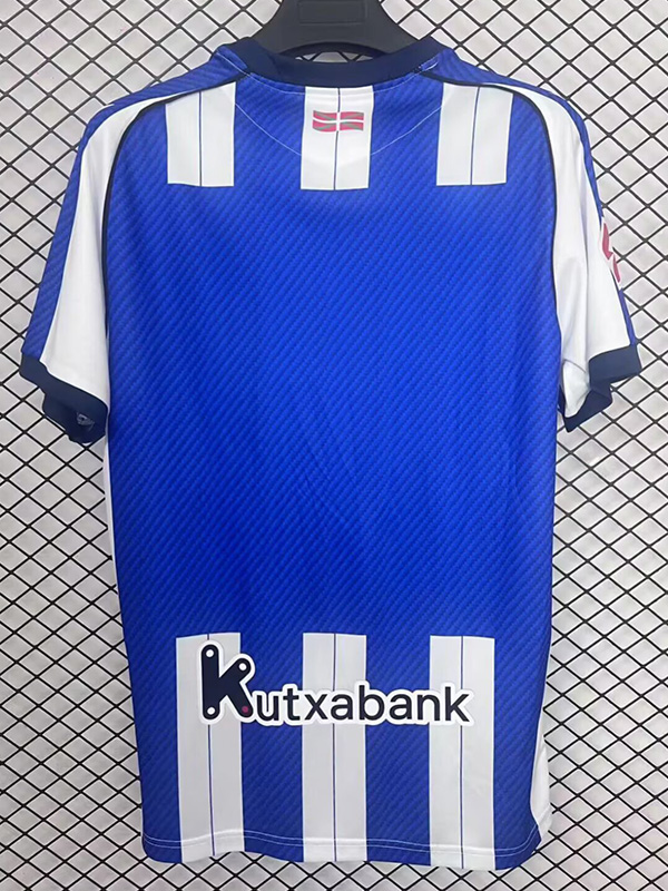 25-26 Real Sociedad Home Fans Soccer Jersey