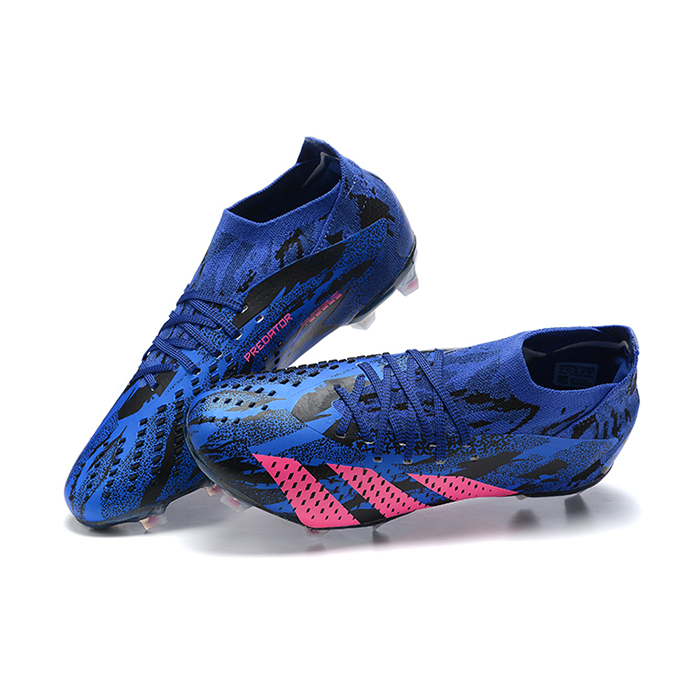 PREDATOR ACCURACY+ FG BOOTS Soccer Shoes-Blue/Pink-6173520
