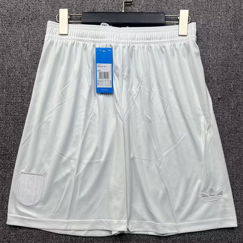 2025 Ajax Commemorative Edition White Shorts Pants