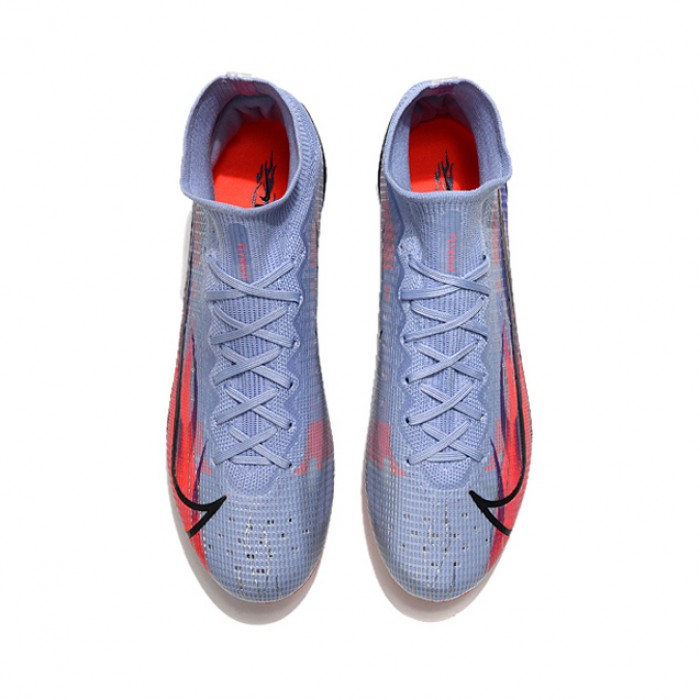 Mbappé Superfly 8 Elite AG High Soccer Shoes-Purple/Red-783067