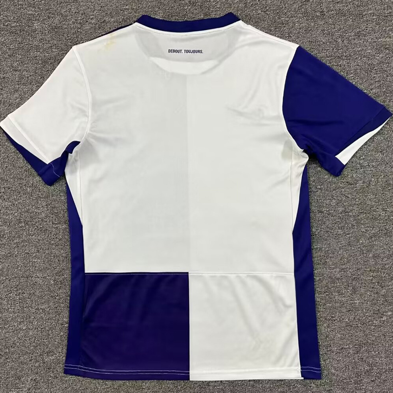 25-26 Toulouse FC Home Fans Soccer Jersey