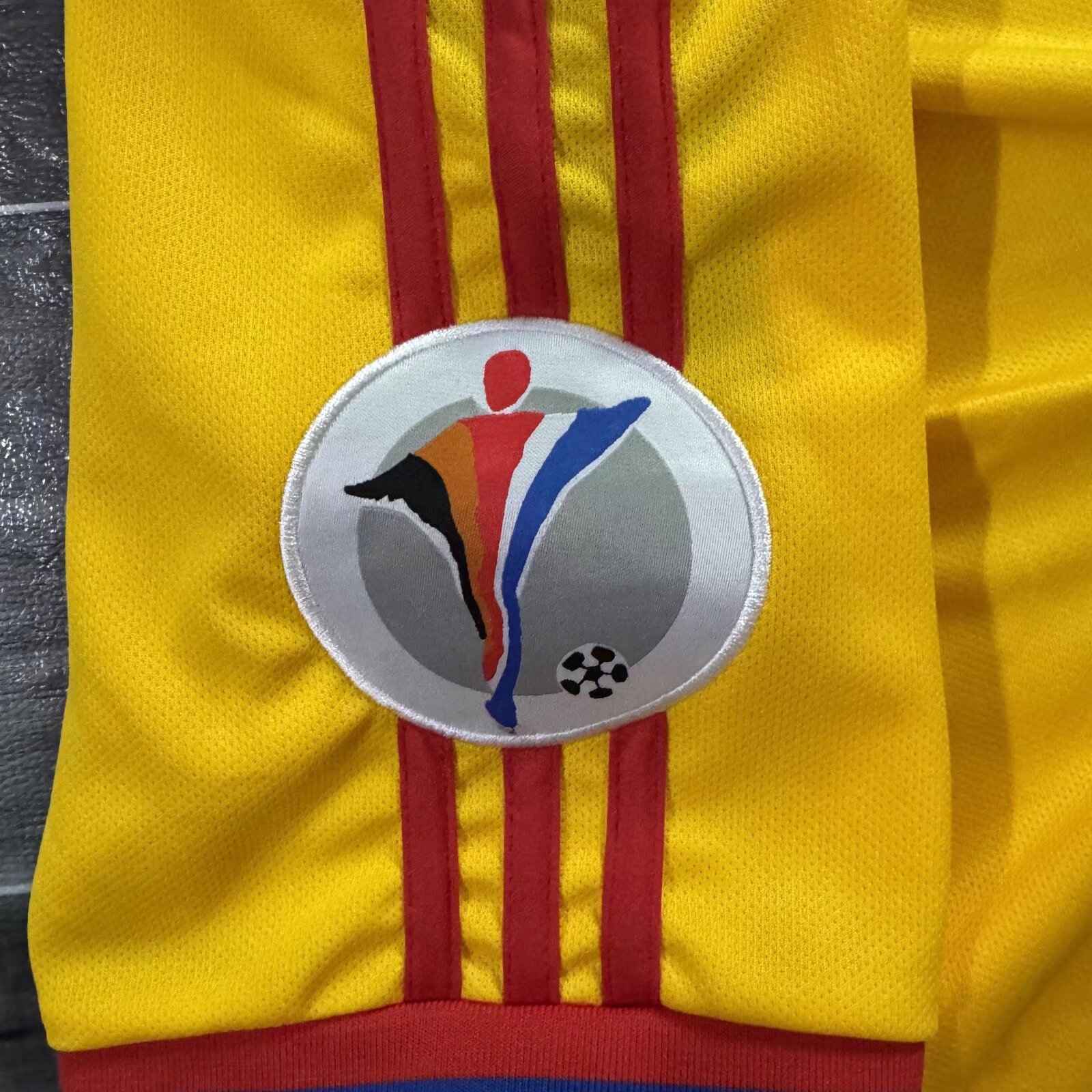 2000 Romania Yellow Retro Soccer Jersey