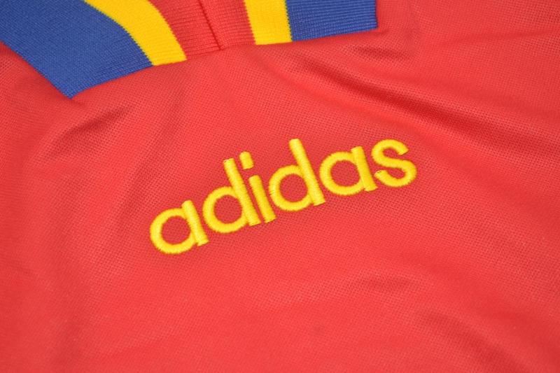 1994 Romania Red Retro Soccer Jersey