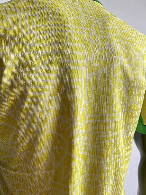 2024 Brazil Home Player Version Soccer Jersey