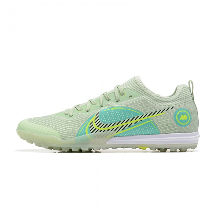 Zoom Vapor 14 Pro TF Soccer Shoes-Grey/Green-6255322