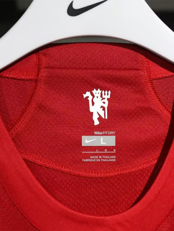 2007-2008 Man Utd Home Player Version 球员 Retro Soccer Jersey