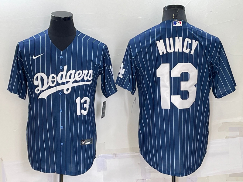 2022 Men's Los Angeles Dodgers MUNCY 13 blue MLB Jersey