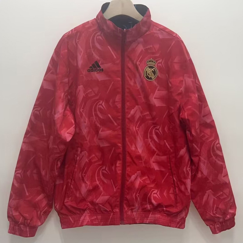 24-25 RMA Red & Black Double Sided Windbreaker (双面风衣)
