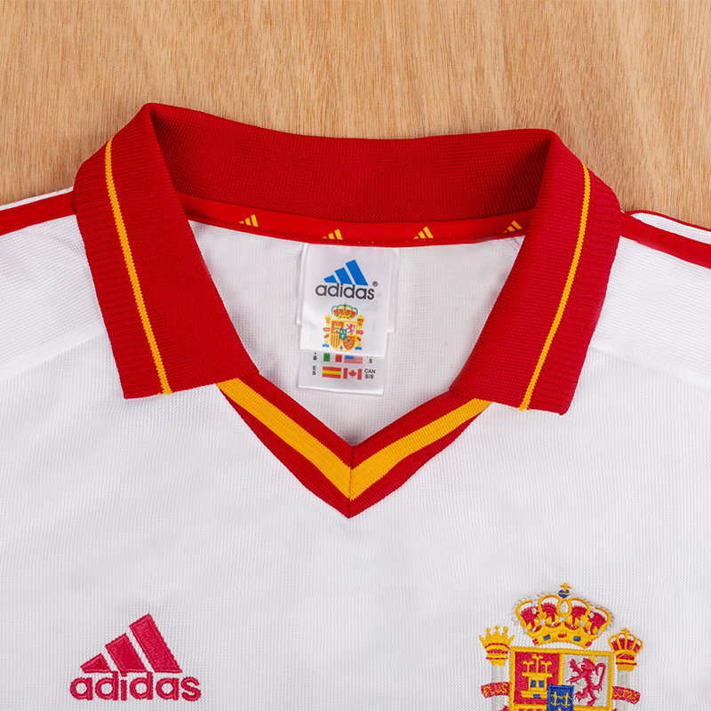 2000 Spain Away Retro Soccer Jersey