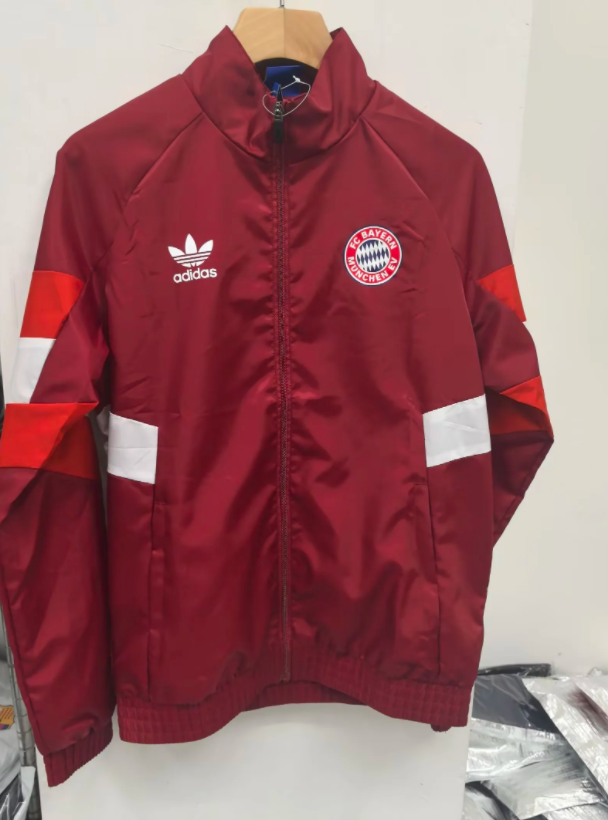 24/25 Bayern Red Windbreaker