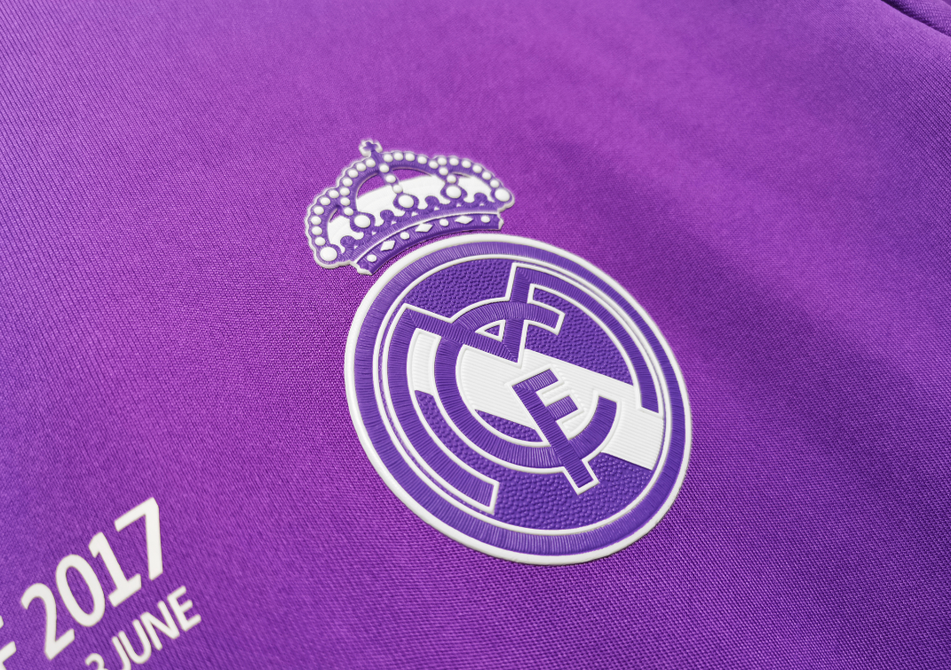 2016-2017 RMA Away Long Sleeve Retro Soccer Jer...