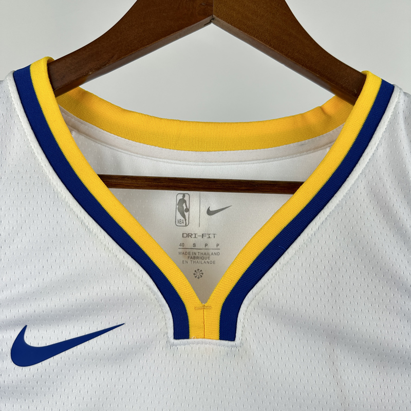 22-23 WARRIORS BUTLERIII #10 White Top Quality Hot Pressing NBA Jersey (V领)