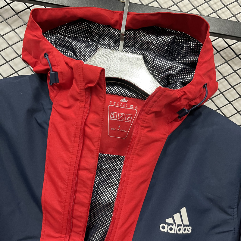 2025 AD Cotton Thickened warm Blue White Outdoor Jackets #P5加棉冲锋衣