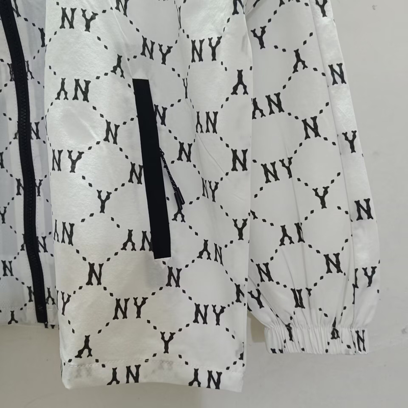2024 MLB Black White Windbreaker