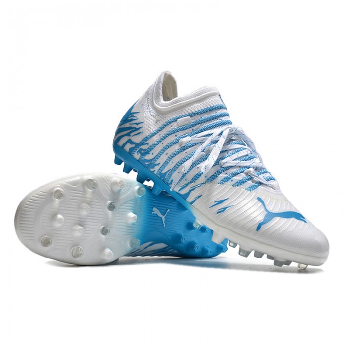 Future Z 1.3 Teazer MG Soccer Shoes-White/Blue-9151074