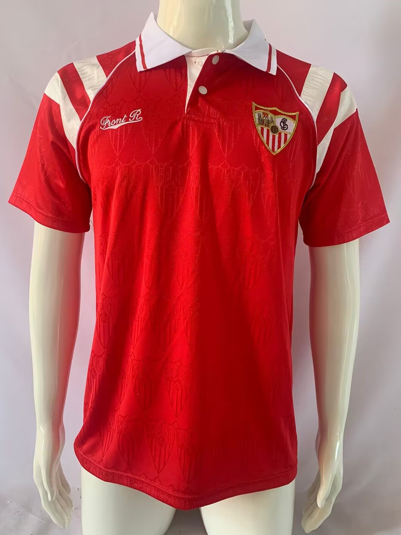 1992-1993 Sevilla Away Retro Soccer Jersey