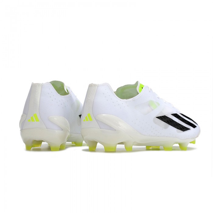 X Crazyfast+ FG Soccer Shoes-White/Black-201261