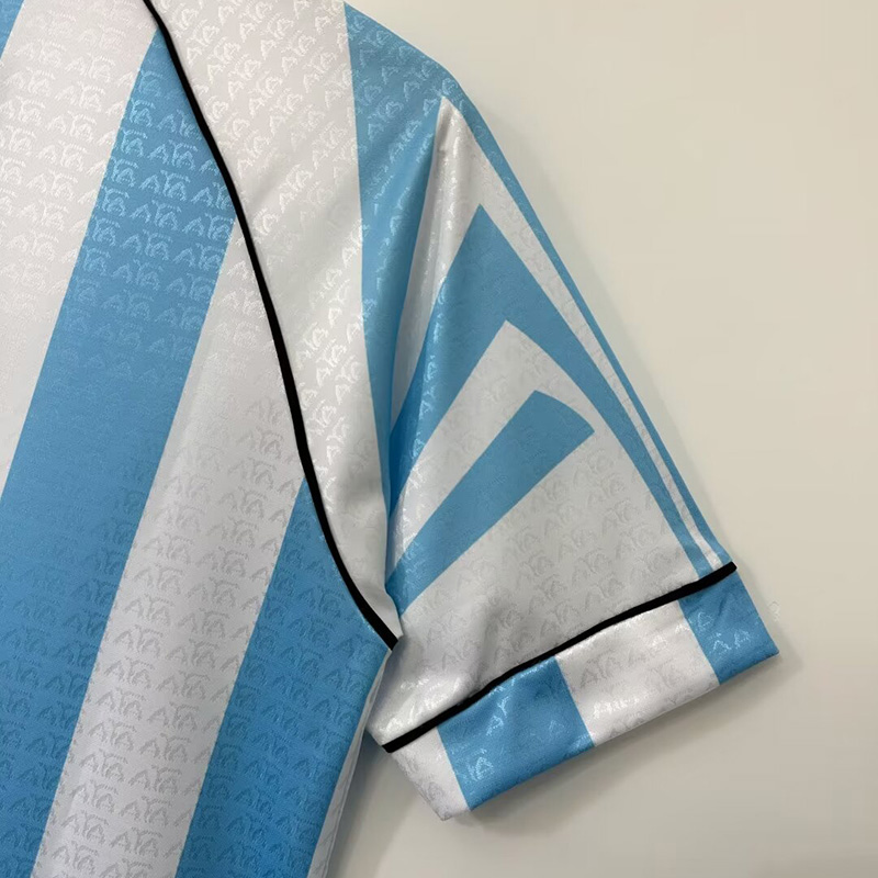 1996-1997 Argentina Home Retro Soccer Jersey