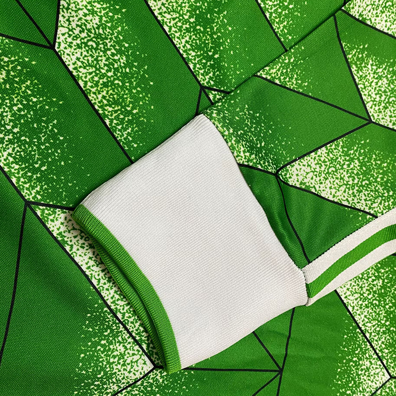 1990 Germany Away Long Sleeve Retro Soccer Jersey (长袖)