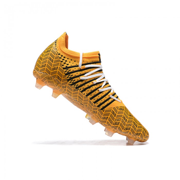 2022 World Cup Neymar Future Z 1.3 Teazer FG Soccer Shoes-Yellow/White-9244072