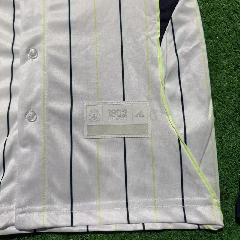 25-26 RMA White Casual Edition Kids Baseball Jersey