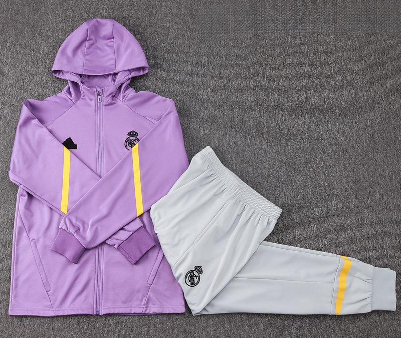 24-25 RMA Purple Hoodie Jacket Tracksuit #F569