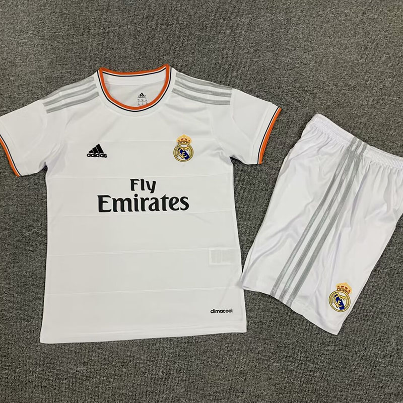 2013-2014 RMA Home Kids Retro Soccer Jersey